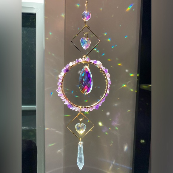 Other - ✨2 for $50✨ Amethyst Ring Sun Catcher